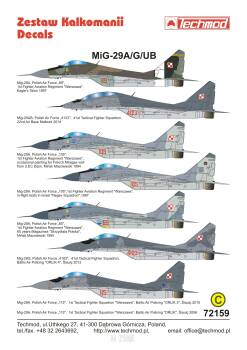 MiG-29A/G/UB