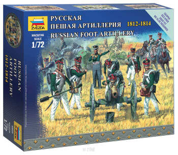 Russian Foot Artillery 1812-1814
