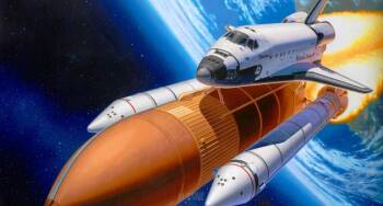 Discovery&Booster Rockets
