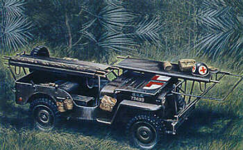1/4 ton 4x4 Ambulance Jeep
