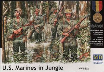 U.S. Marines in Jungle WWII
