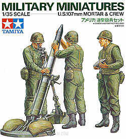 U.S.107mm Mortar&Crew