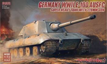 German WWII E-100 Ausf.C 128mm