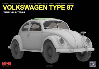 Volkswagen Type 87 with Full Interior