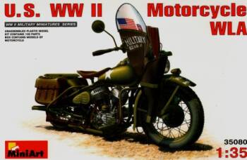 U.S. WW II Motorcycle WLA
