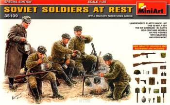 Soviet Soldiers at Rest