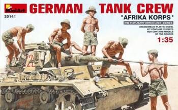 German Tank Crew Afrika Korps
