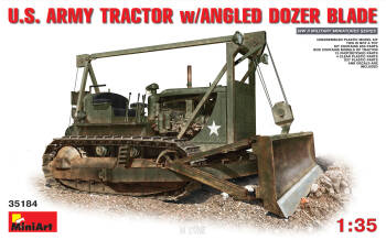 U.S. Tractor w/Angled Dozer Blade