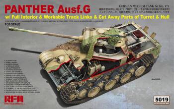 Panther Ausf.G Early/Late full Interior