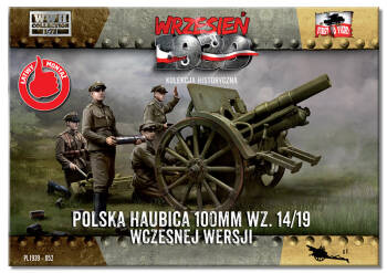 Wrzesień 1939 - 52 - Polska Haubica 100mm Wz.14/19