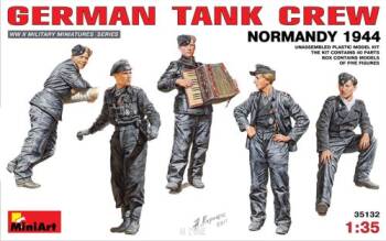German Tank Crew Normandy 1944