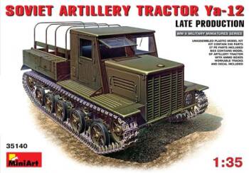 Soviet Artillery Tractor Ya-12 Late