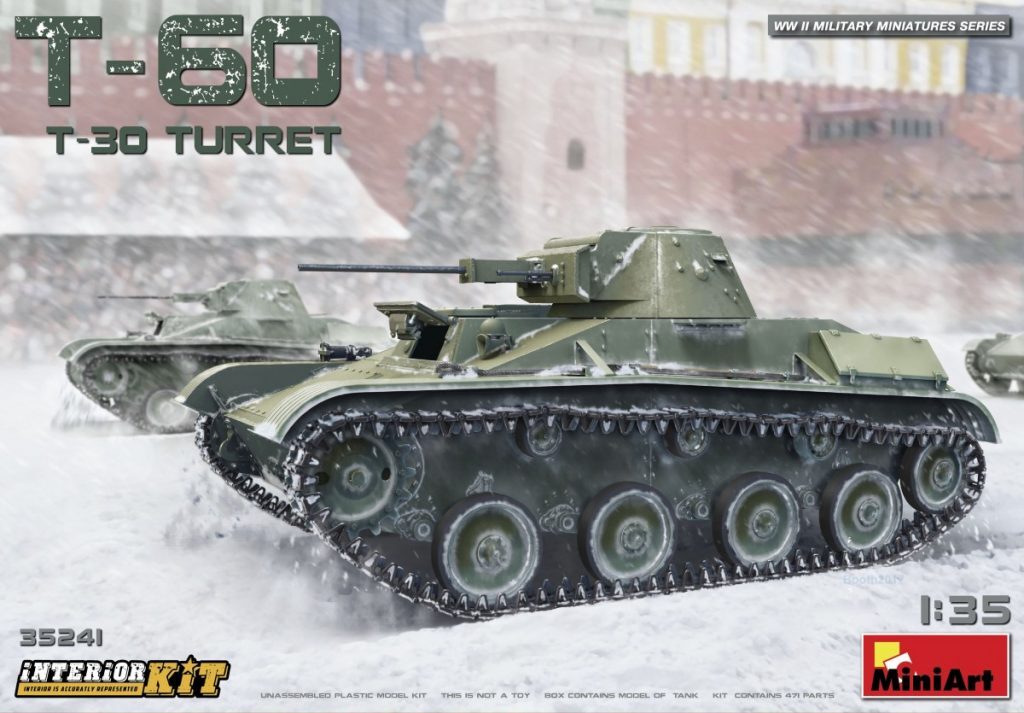 T-60 T-30 Turret w/Interior