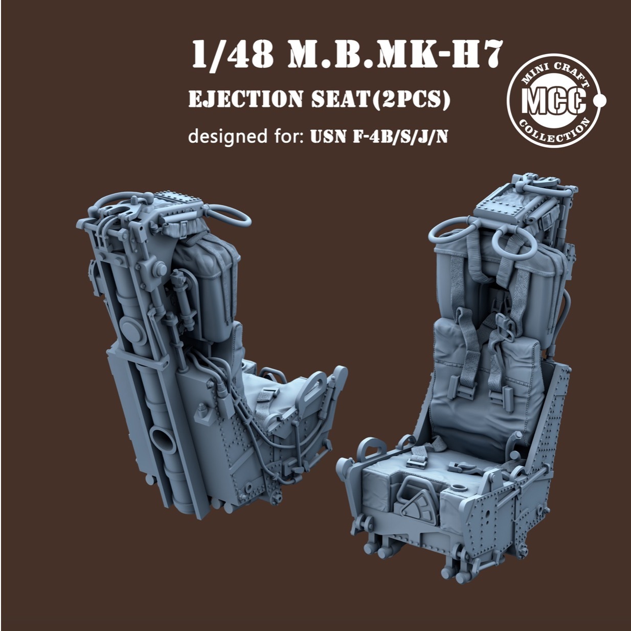 M.B MK.H7 Ejection Seats-navy type x2