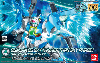 HGBD 1/144 GUNDAM 00 SKY (HIGER THAN SKY PHASE)