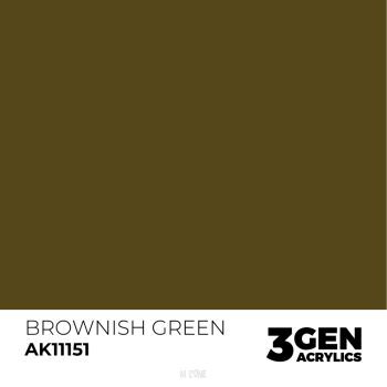 Acrylics 3GEN -  Brownish Green