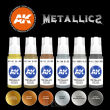 Acrylics 3GEN - Metallics Set - 2