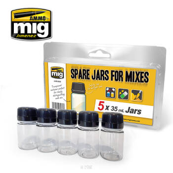 Spare Jars for Mixes 35ml - puste buteleczki
