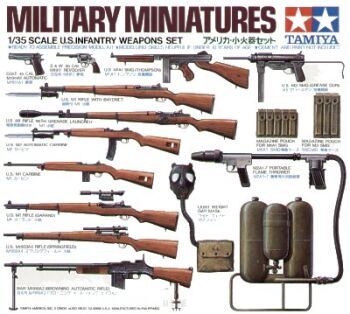 U.S. Infantry Weapons Set