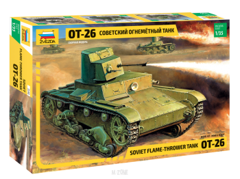 Soviet Flame-Thrower Tank OT-26