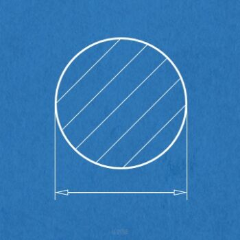 Profil okrągły średnica 2.50 mm