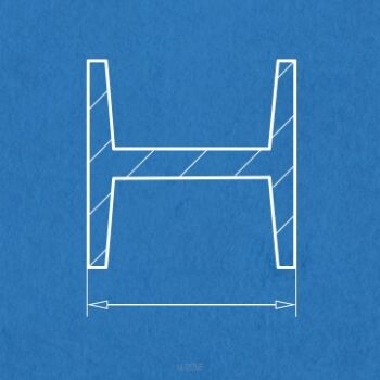 Profil H 1.50 mm (.060")