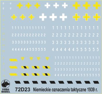 Niemieckie oznaczenia taktyczne - wrzesień 39