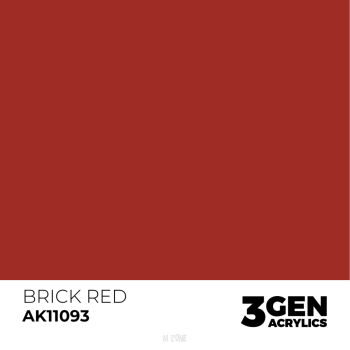 Acrylics 3GEN -  Brick Red