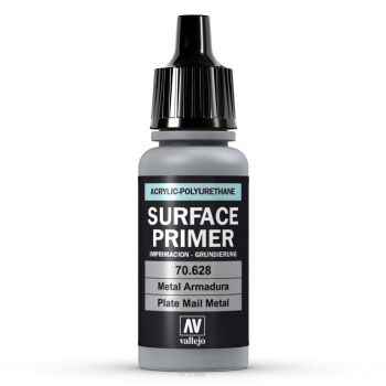 Vallejo Surfacer Primer Plate Mail Metal 17ml