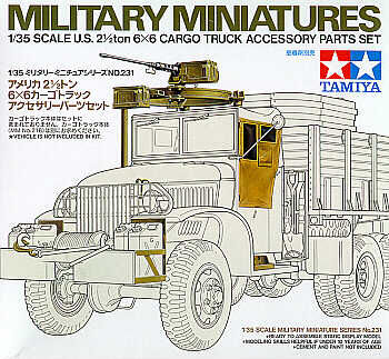 U.S. 2 1/2ton 6x6 Cargo Truck Accessory Parts Set