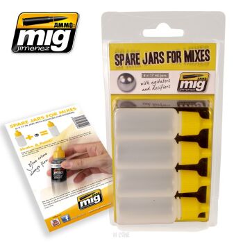 Spare Jars for Mixes - puste buteleczki