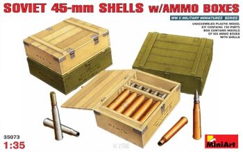 Soviet 45mm ammo boxes