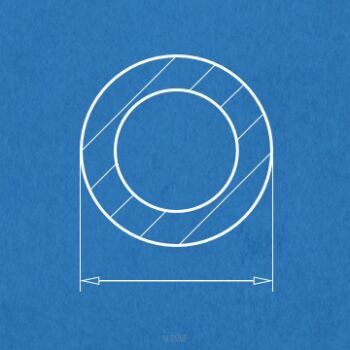 Profil rurka średnica 6.30 mm (1/4")