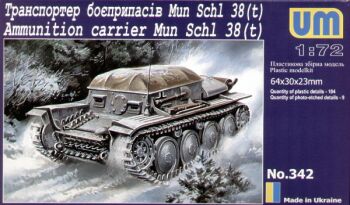 Ammunition carrier Mun Schl 38(t)