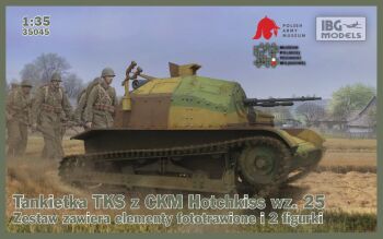 Tankietka TKS z CKM Hotchkiss wz.25
