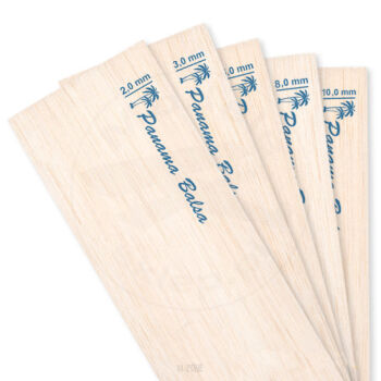 Balsa 100x10cm grubość 6,0 mm