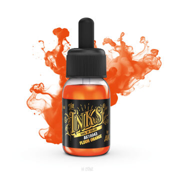 Ak Inks 30ml - Fluor Orange