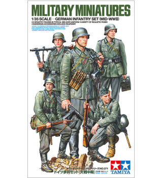 German Infantry Set Mid WWII