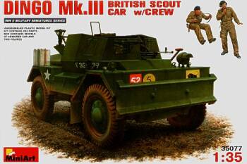 Dingo Mk.III British Scout car w/crew