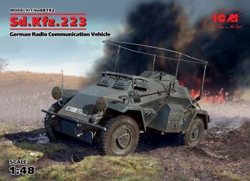 Sd.Kfz. 223 German Radio Commucication Vehicle