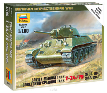 Soviet Medium Tank T-34/76 mod.1940
