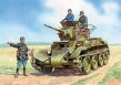 BT-7 Soviet Light Tank w/Crew - 2