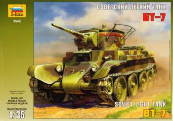 BT-7 Soviet Light Tank w/Crew