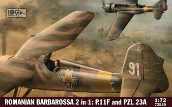 Romanian Barbaross P.11F PZL.23A