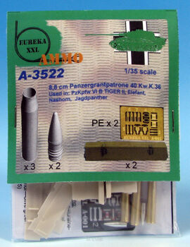 Amunicja 8,8 cm Pzgr.Patr.40/43 Kw.K.43