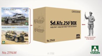 Sd.Kfz. 250 BOX 250/1 + 250/3 "GREIF" + 1/16 Erwin