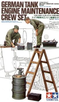 German Tank Engine Maintenance Crew Set