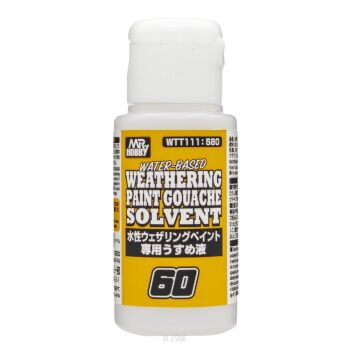 WTT-111 Weathering Paint Gouache Solvent 60ml