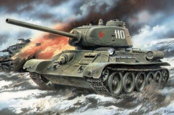 T-34/85 with D5-T