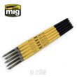 Rubber Brush Set - pędzle gumowe - 2